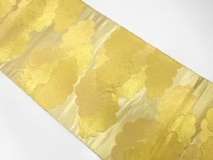 アンティーク　雲模様織り出し袋帯（材料）